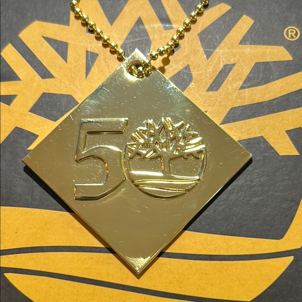 Timberland 50th Anniversary Boot Tag